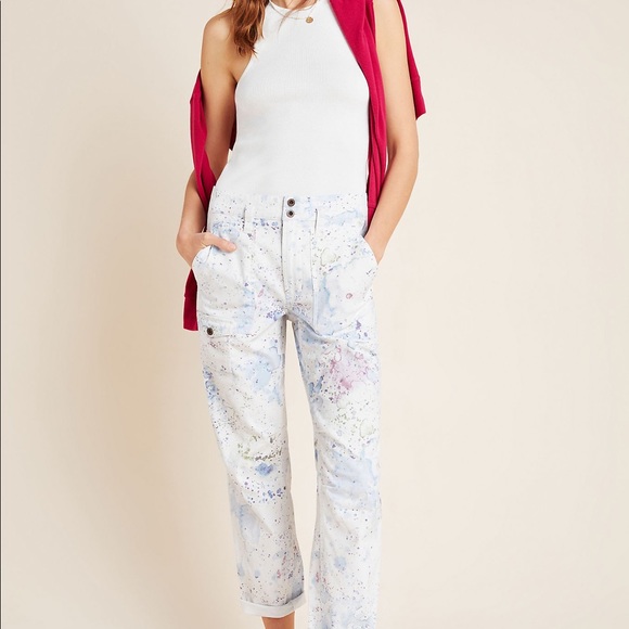 NWT Anthropologie Wanderer Utility Trouser sz27 - Picture 6 of 10